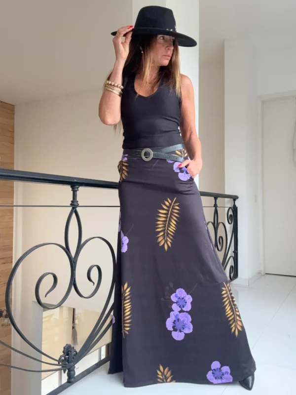 Maxifalda Malvon violeta - Image 7