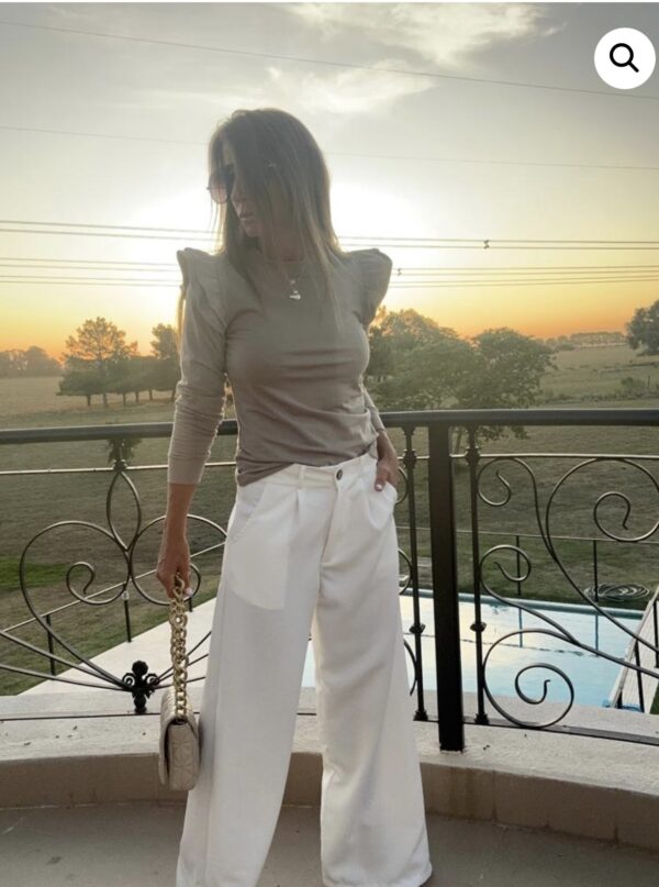 Pantalon sastrero Ritta off white FW23