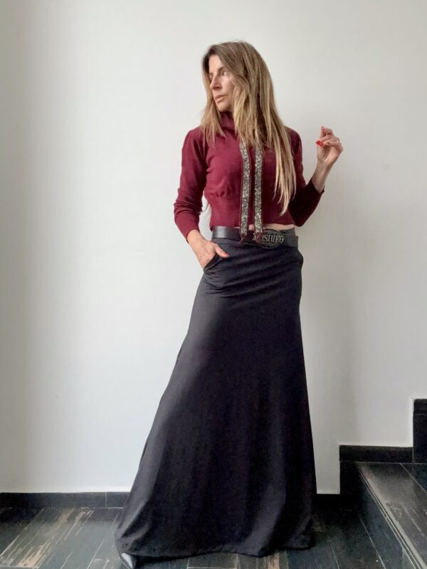 Maxifalda gin negra - Image 18