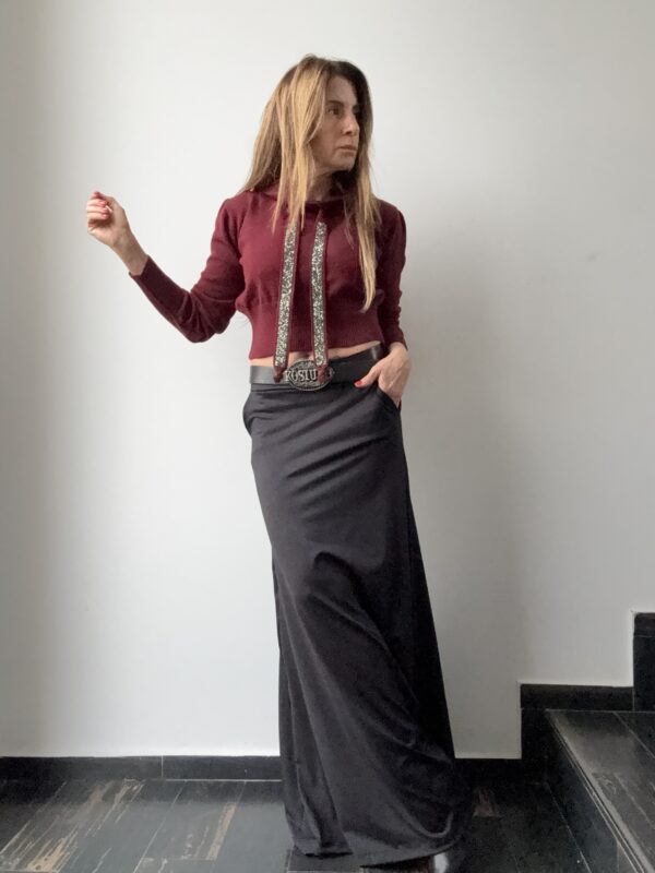 Maxifalda gin negra - Image 19