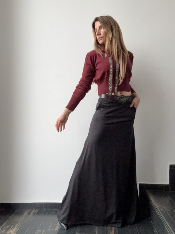 Maxifalda gin negra - Image 20