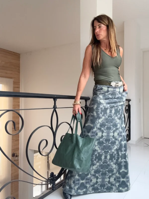 Maxifalda army pre venta entrega 10/9