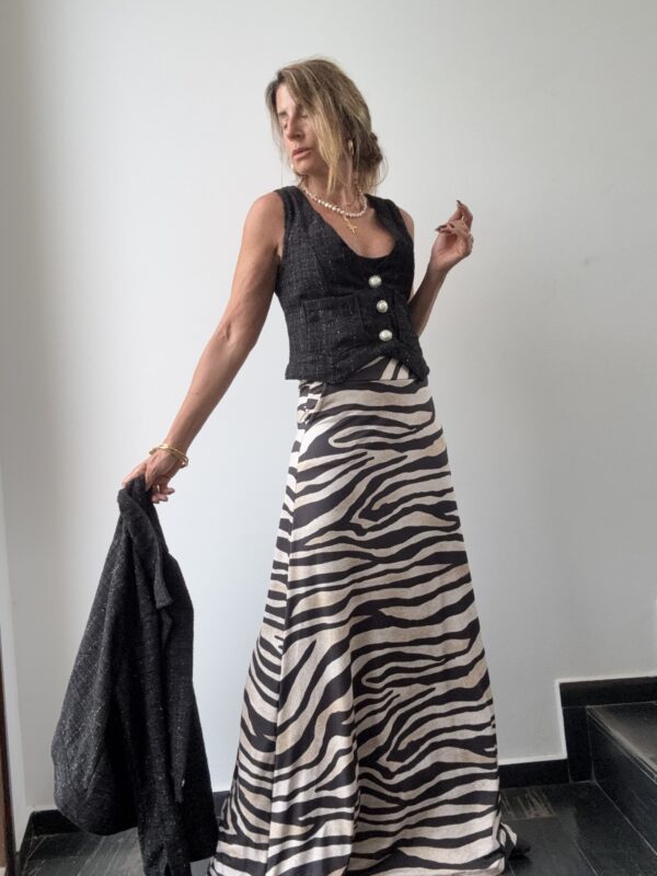 Chaleco Chanel negro - Image 2
