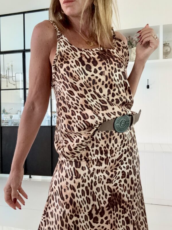 Musculosa Amalia  sedita liviana animal print