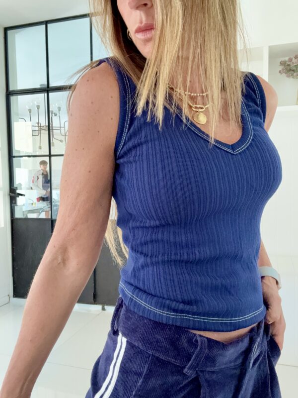 Musculosa Carmín marino - Image 3