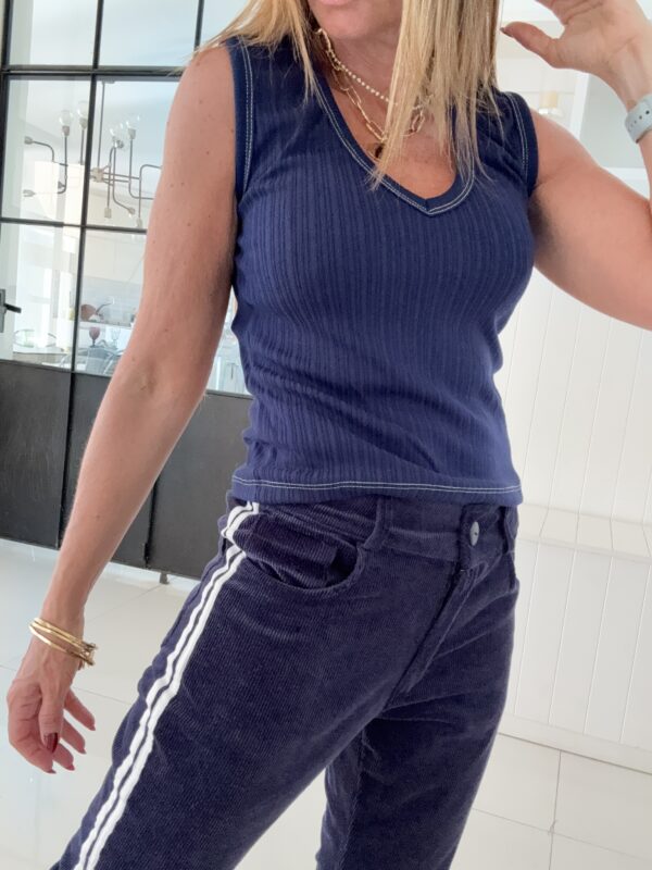 Musculosa Carmín marino - Image 4