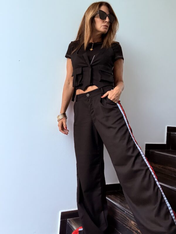 Pantalon sastrero Ritta Bridgerton negro - Image 6
