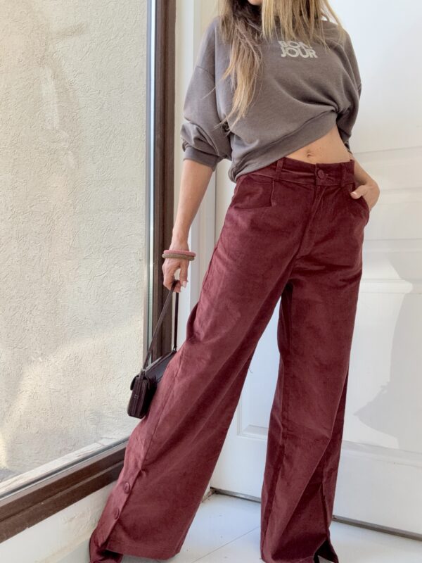 Pantalon GOT pana guinda - Image 10