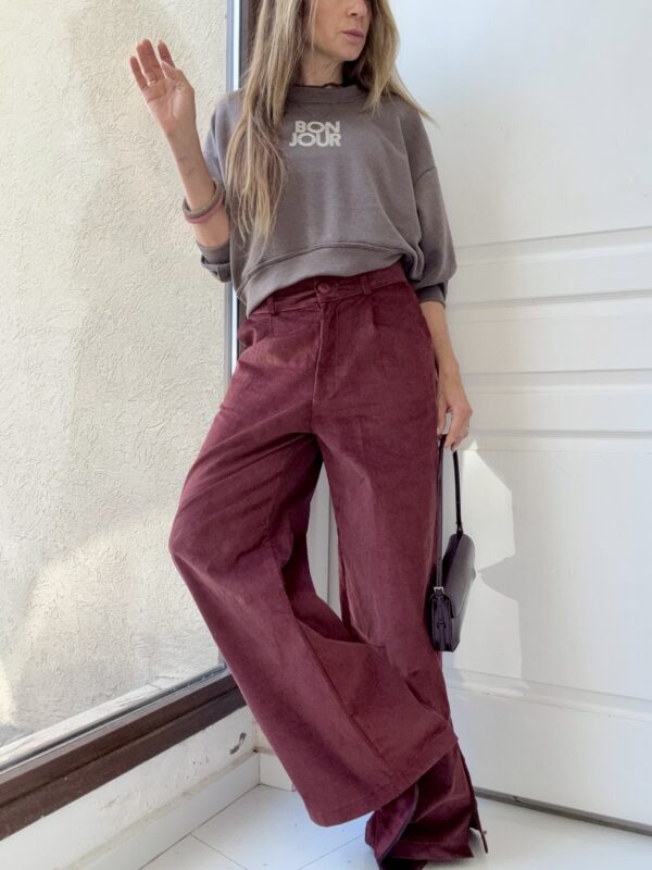 Pantalon GOT pana guinda - Image 9