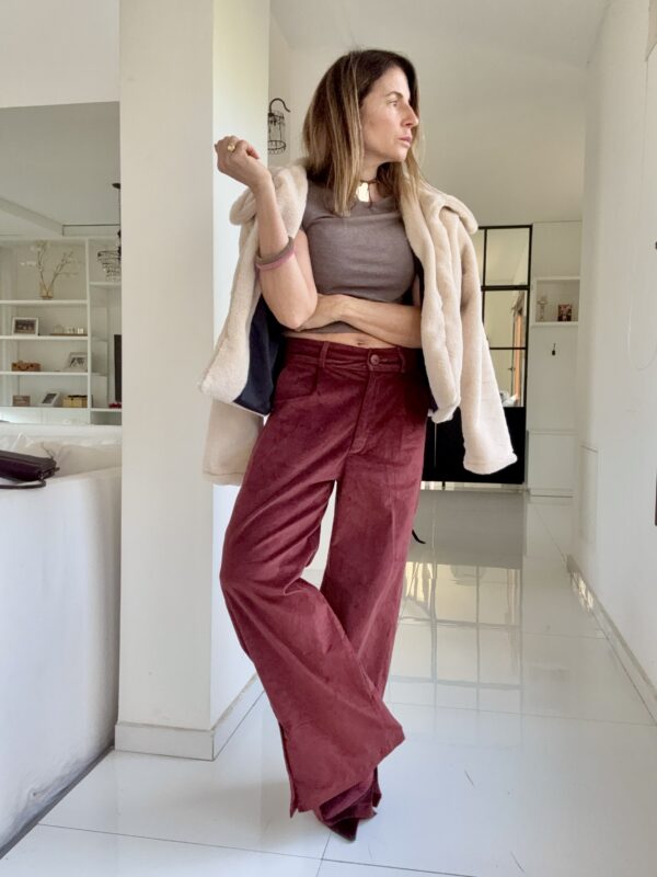 Pantalon GOT pana guinda - Image 7