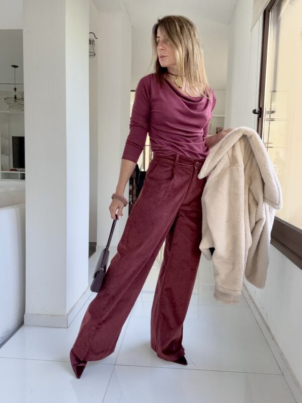 Pantalon GOT pana guinda - Image 5