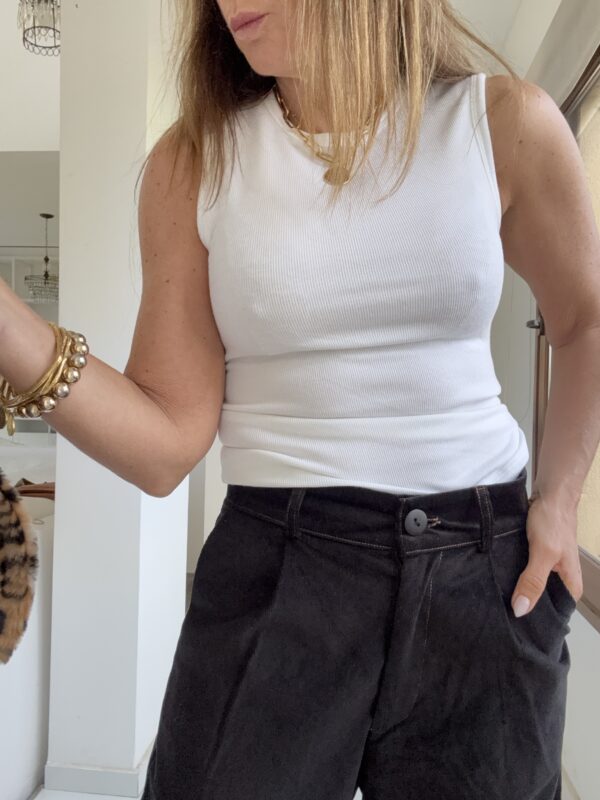 Musculosa Moscu Morley vintage off white - Image 3