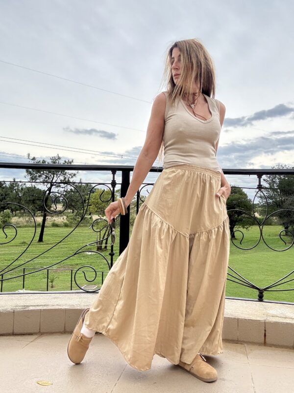 Falda  Hanói  camel - Image 9