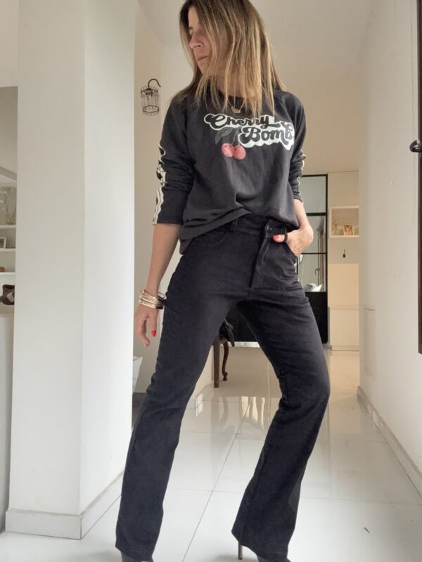 Pantalón Dumbo corderoy negro - Image 2