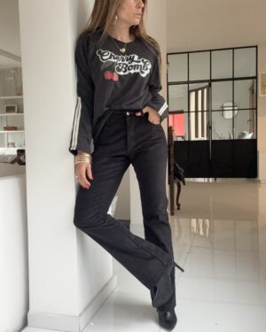 Pantalón Dumbo corderoy negro