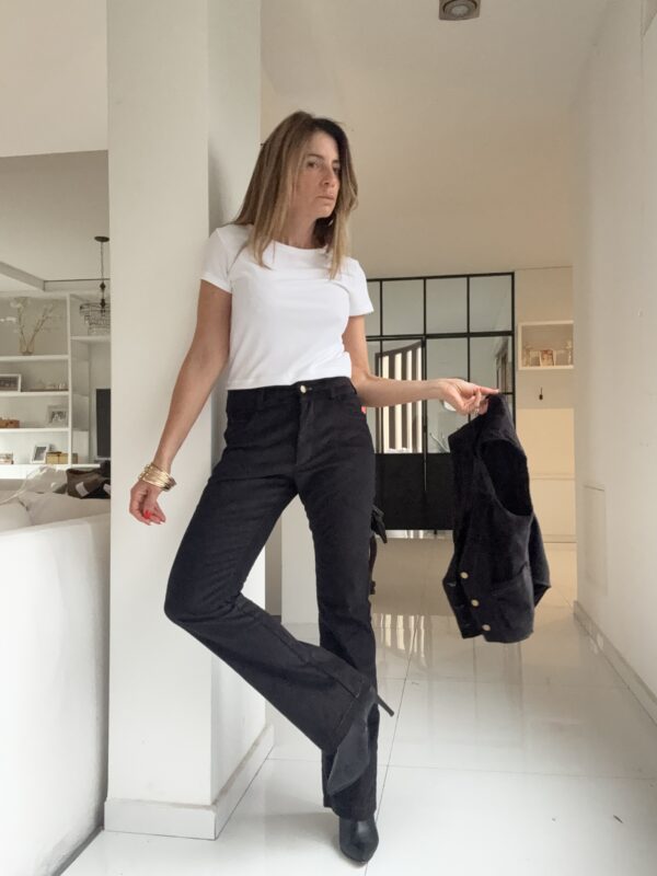 Pantalón Dumbo corderoy negro - Image 8