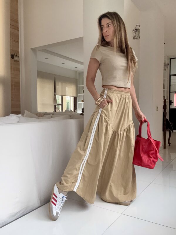 Falda  Hanói  camel con vivos - Image 6
