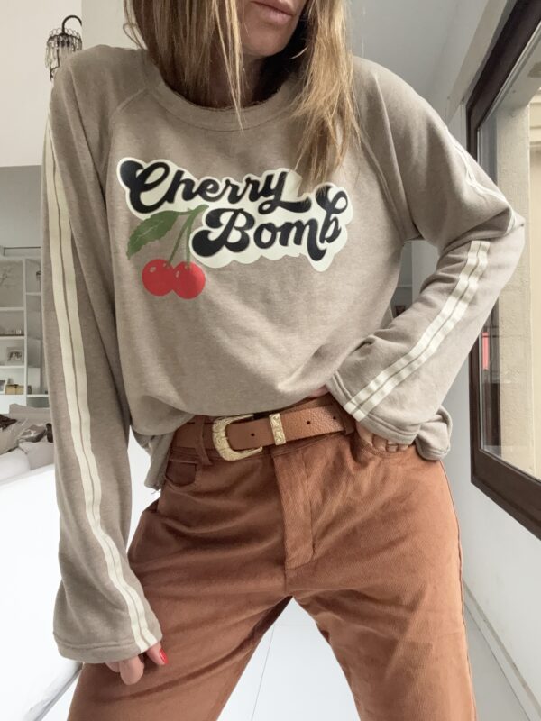 Buzo Tai cherry tostado