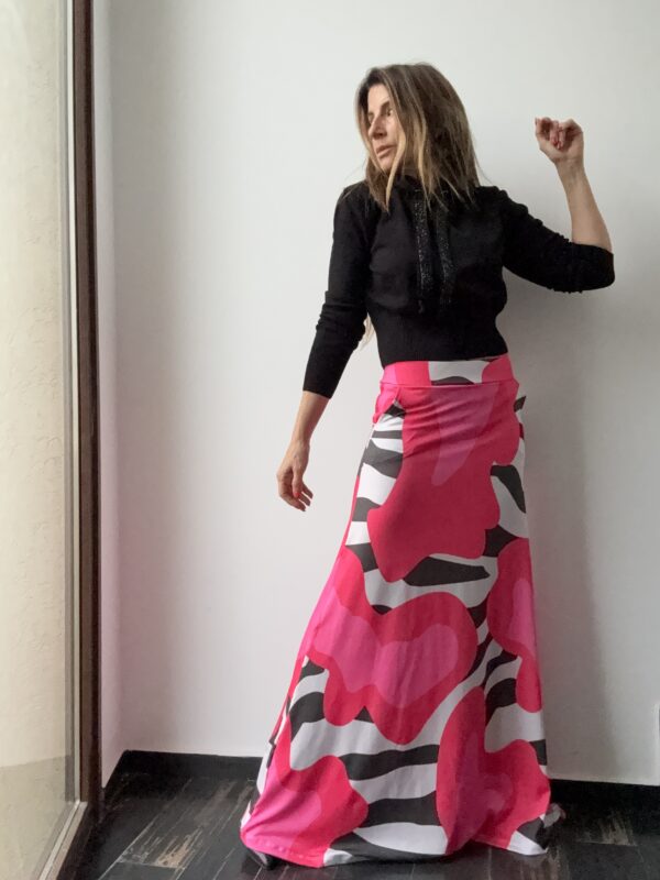 Maxifalda cebra de carnaval - Image 5