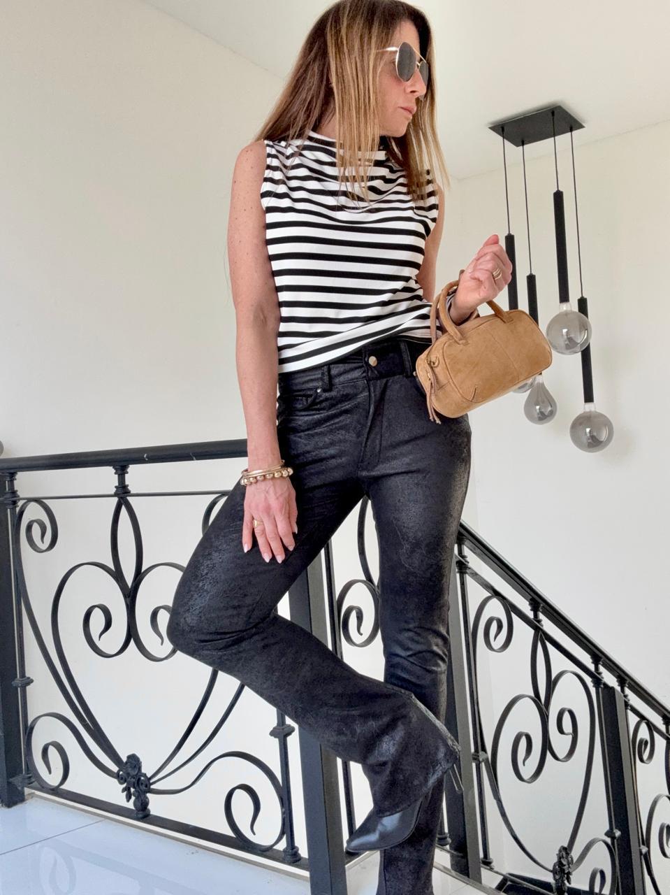 Pantalón Dumbo nobuk negro Marmolado - Image 5