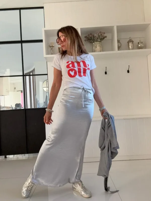 Remera smallest blanca amour - Image 3