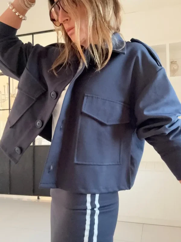 Chaqueta Catelyn marino coleccion invernalia - Image 9