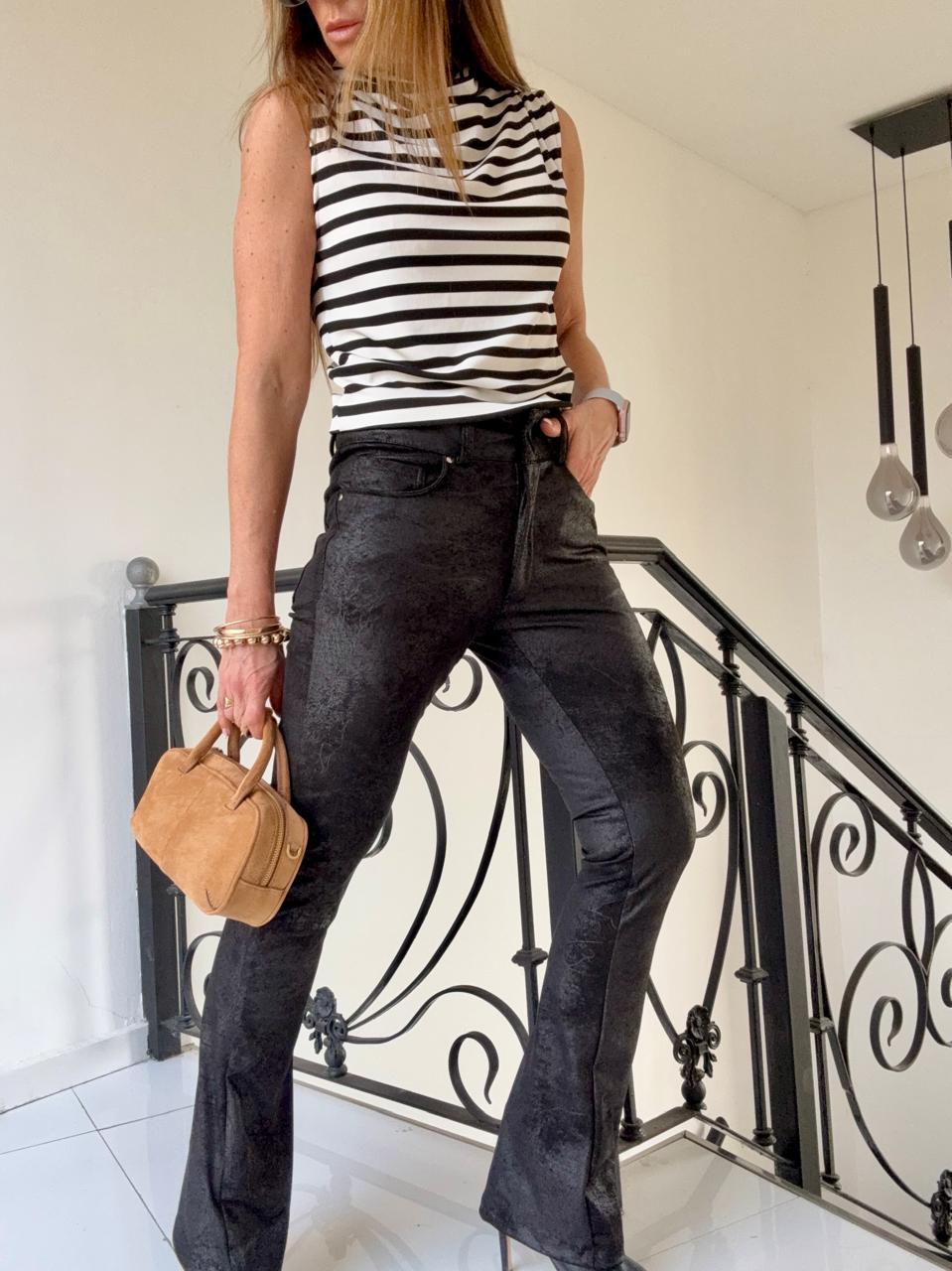 Pantalón Dumbo nobuk negro Marmolado - Image 4