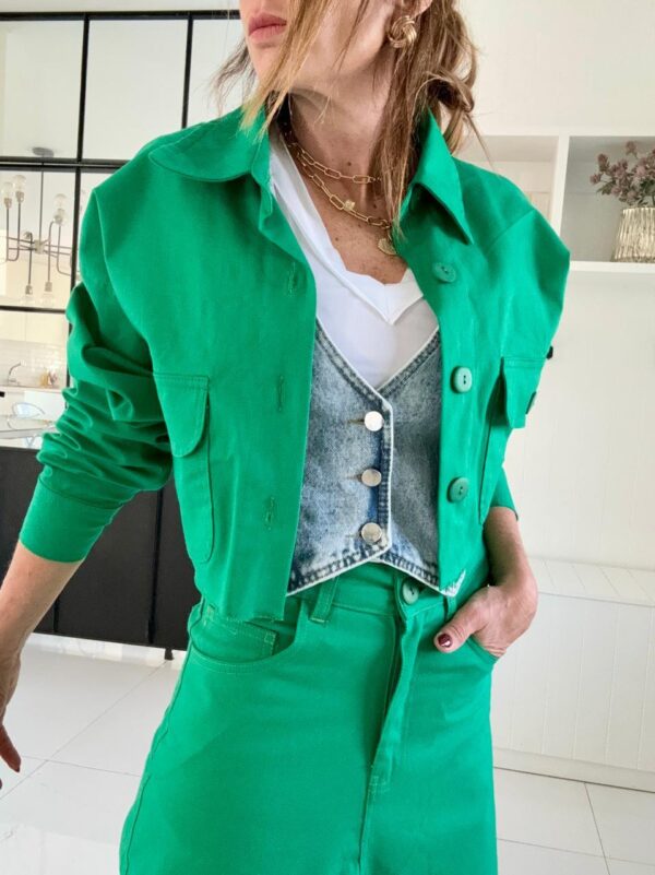 Chaqueta Molly gabardina benetton - Image 3