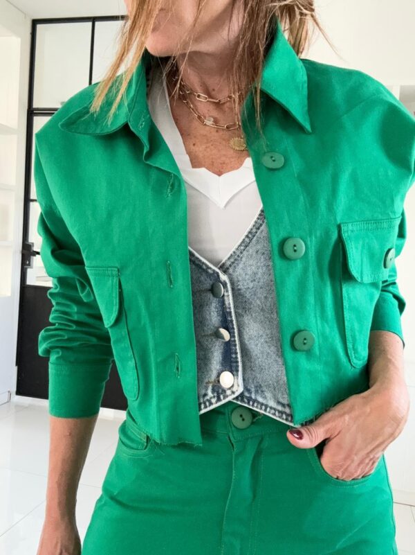Chaqueta Molly gabardina benetton - Image 5
