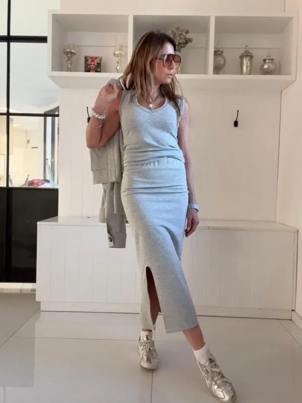 Falda Magic Kingdom gris vivos off white coleccion invernalia - Image 18