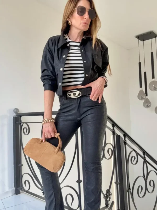 Pantalón Dumbo nobuk negro - Image 35