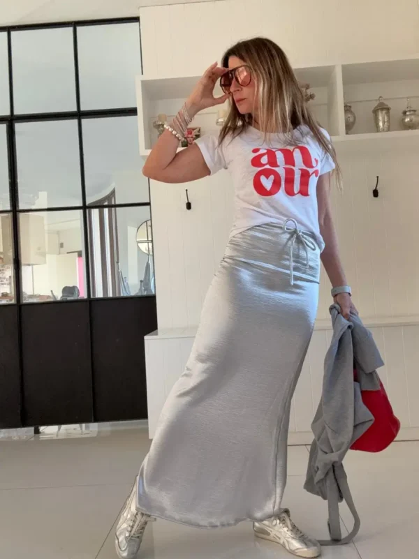Remera smallest blanca amour - Image 2