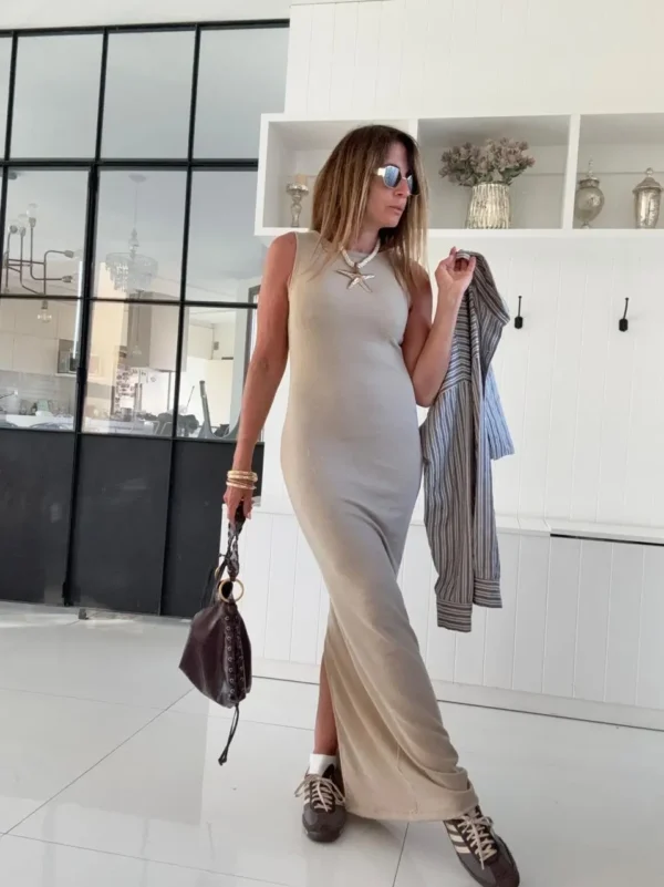 Vestido Morley vintage arena