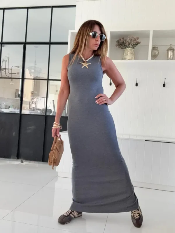 Vestido Morley vintage azulino - Image 10
