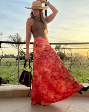 Maxifalda sunset