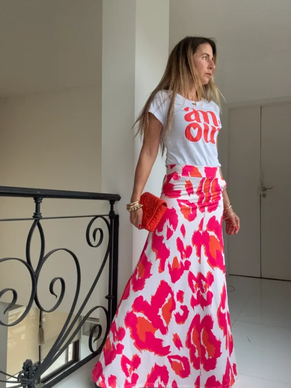Maxifalda chita rosada - Image 3