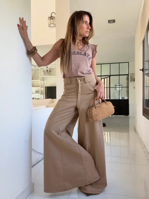 Pantalón Iconic  tostado