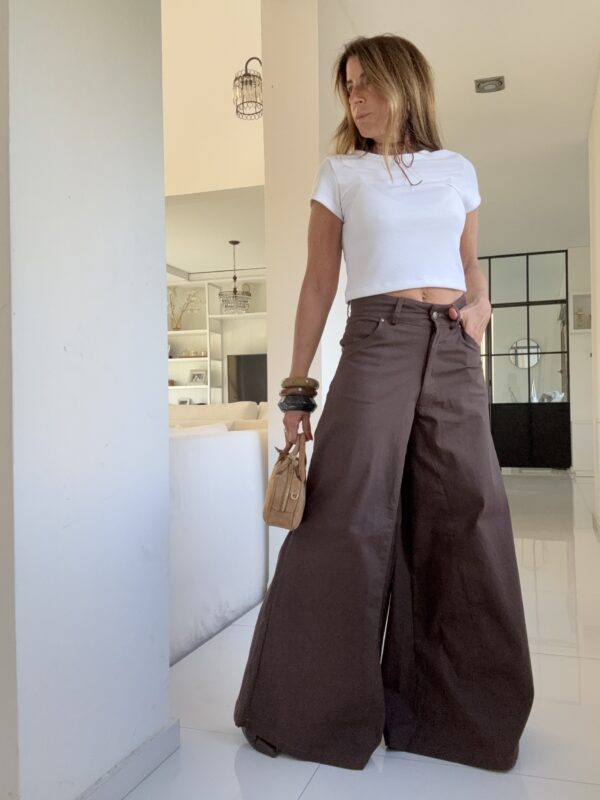 Pantalón Iconic  chocolate - Image 5