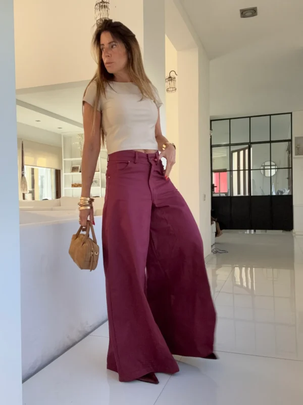 Pantalón Iconic  cherry - Image 10