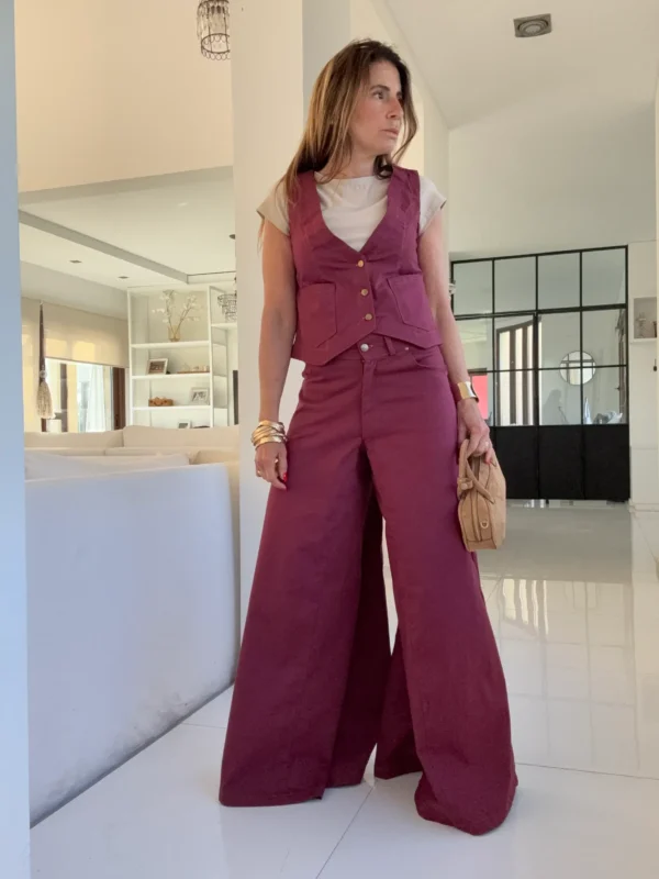 Pantalón Iconic  cherry - Image 13