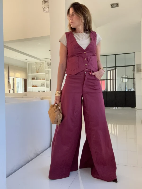 Pantalón Iconic  cherry - Image 14