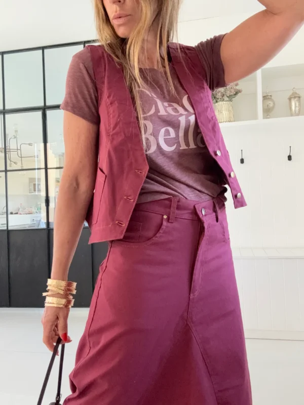 Pantalón Iconic  cherry - Image 19