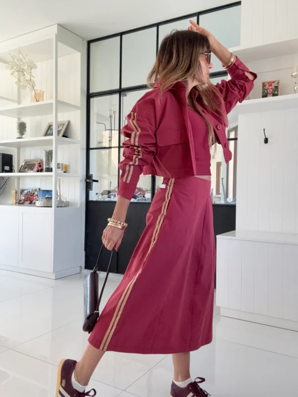 Falda Roca Casterly guinda vivos camel - Image 13