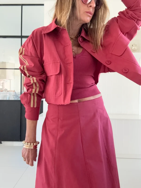 Falda Roca Casterly guinda vivos camel - Image 18