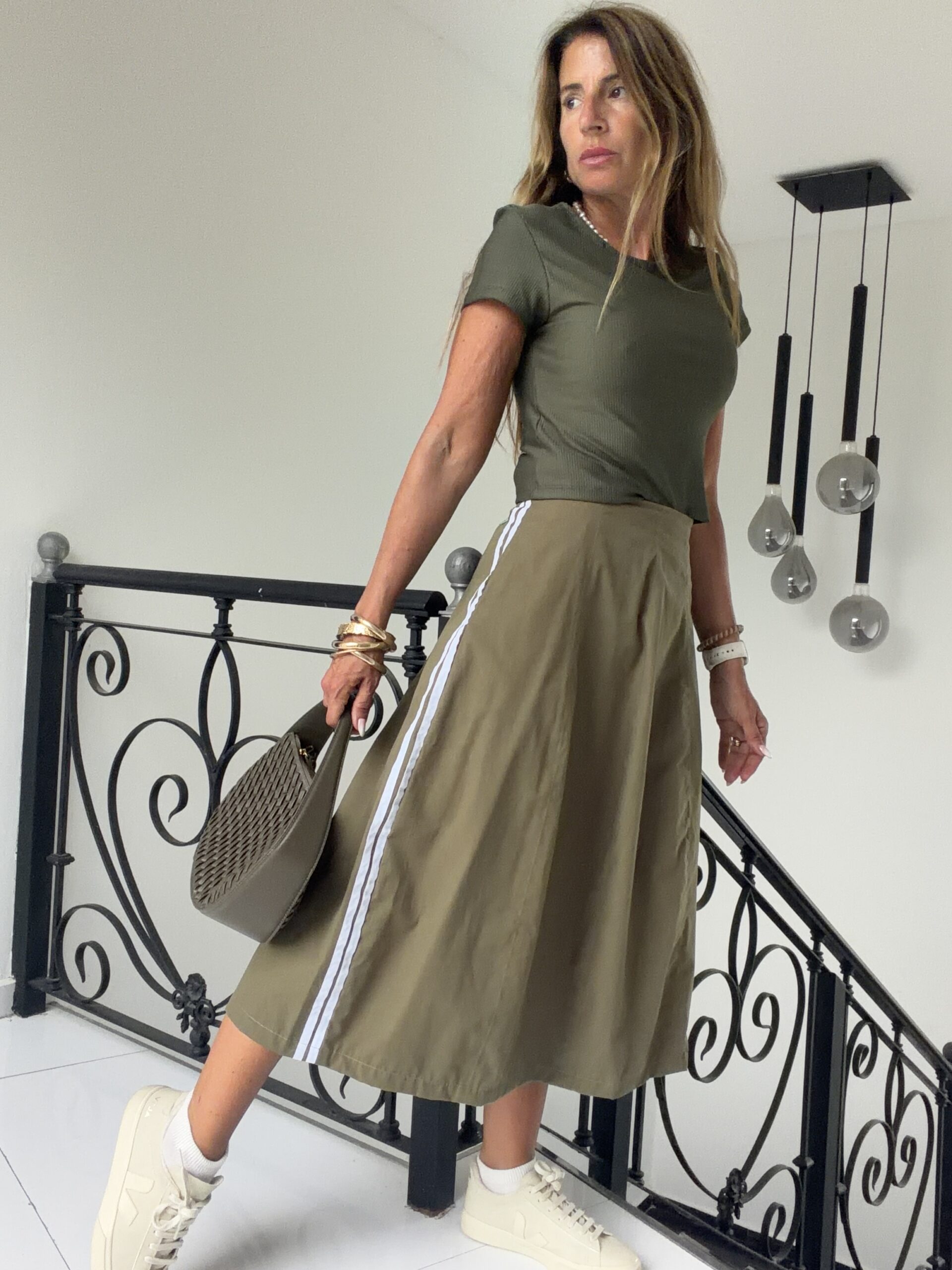 Remera Mora micromorley matte army - Image 13