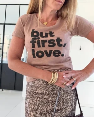 Remera smallest vison But first love