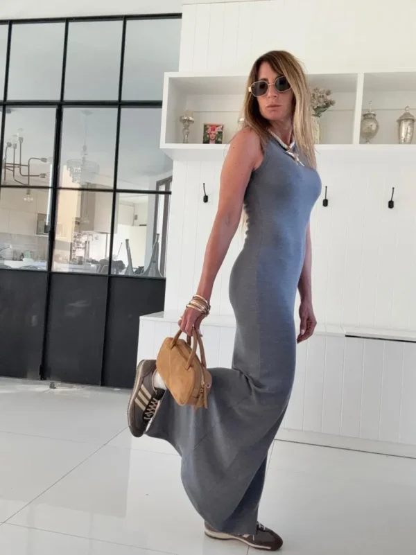 Vestido Morley vintage azulino - Image 13