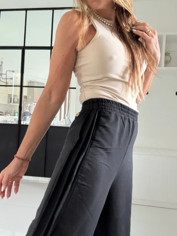 Jogger Palazo Jamie negro - Image 4