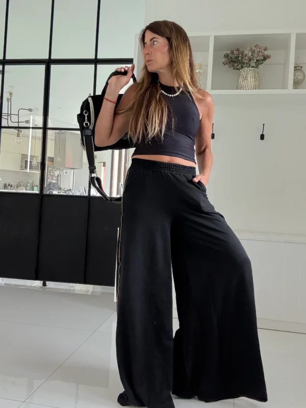 Jogger Palazo Jamie negro - Image 10