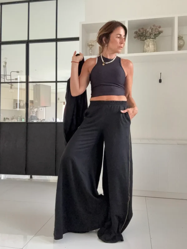 Jogger Palazo Jamie negro - Image 19
